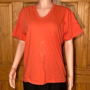 NWOT Vintage Currants V-Neck Top Size M